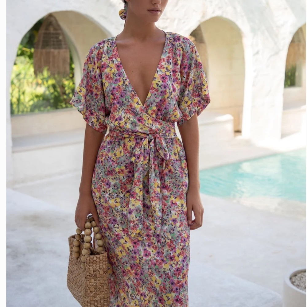 Hazel & Folk Melody Midi Dress
